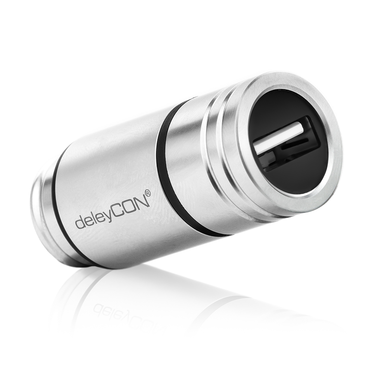 deleyCON 2,4A Zigarettenanzünder USB Ladegerät - 2400mA