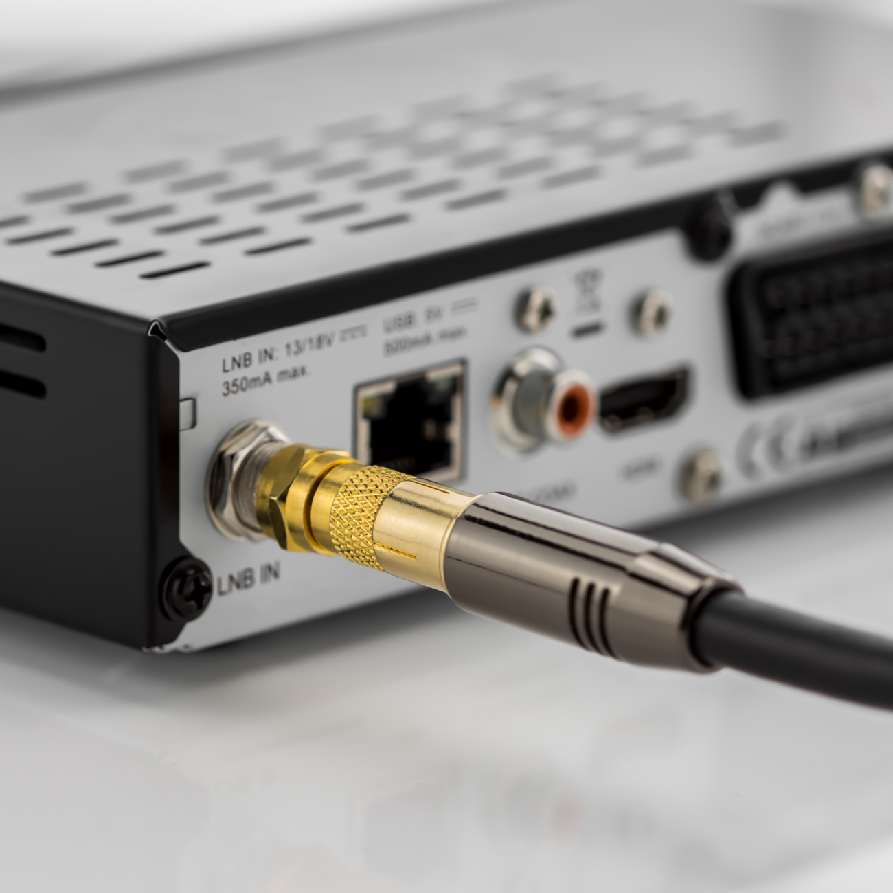 Kabel TV Stecker SET | Self-Install | Cabelcon Connectors | IEC- Stecker &  Buchse