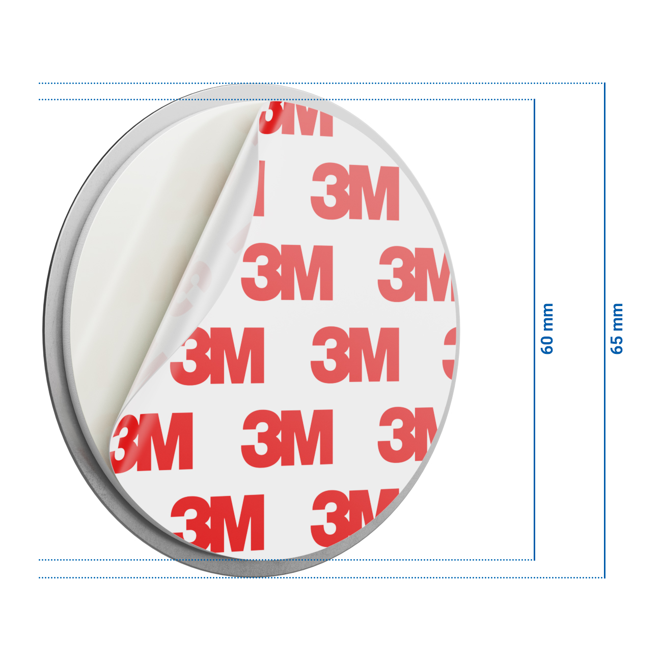 Rauchmelder Magnethalter Feuermelder Magnet-Befestigung Halterung