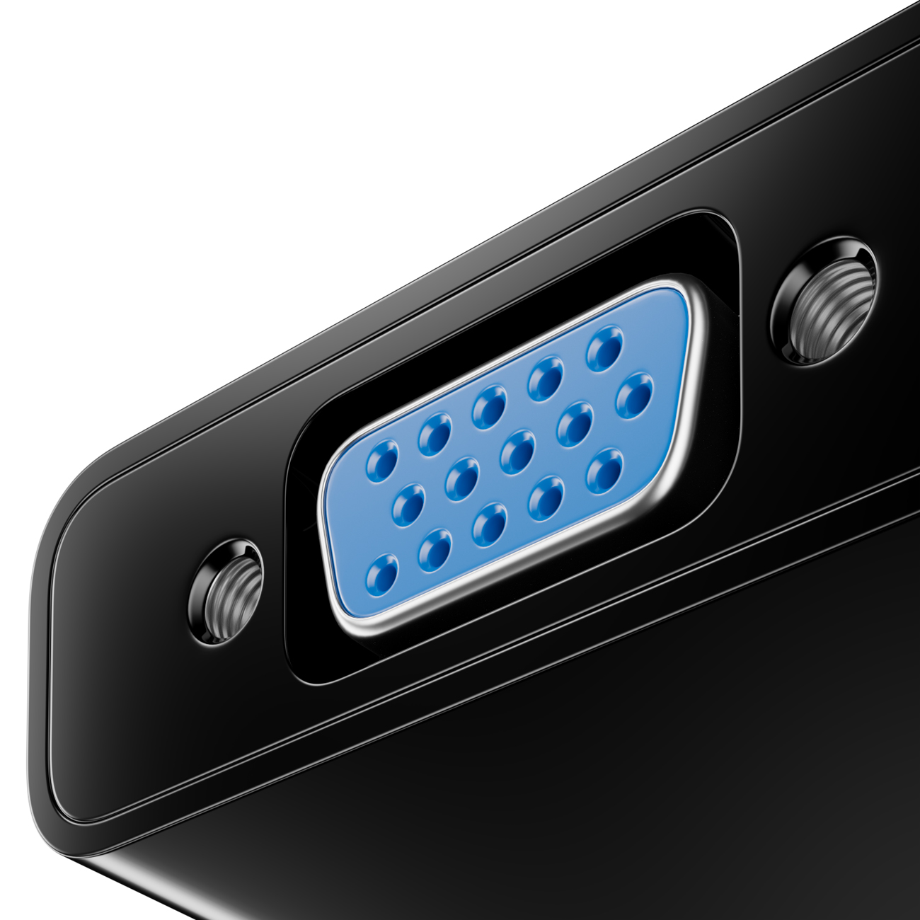 3,5mm Audio Klinke deleyCON VGA zu HDMI Konverter Wandler Adapter VGA auf HDMI 
