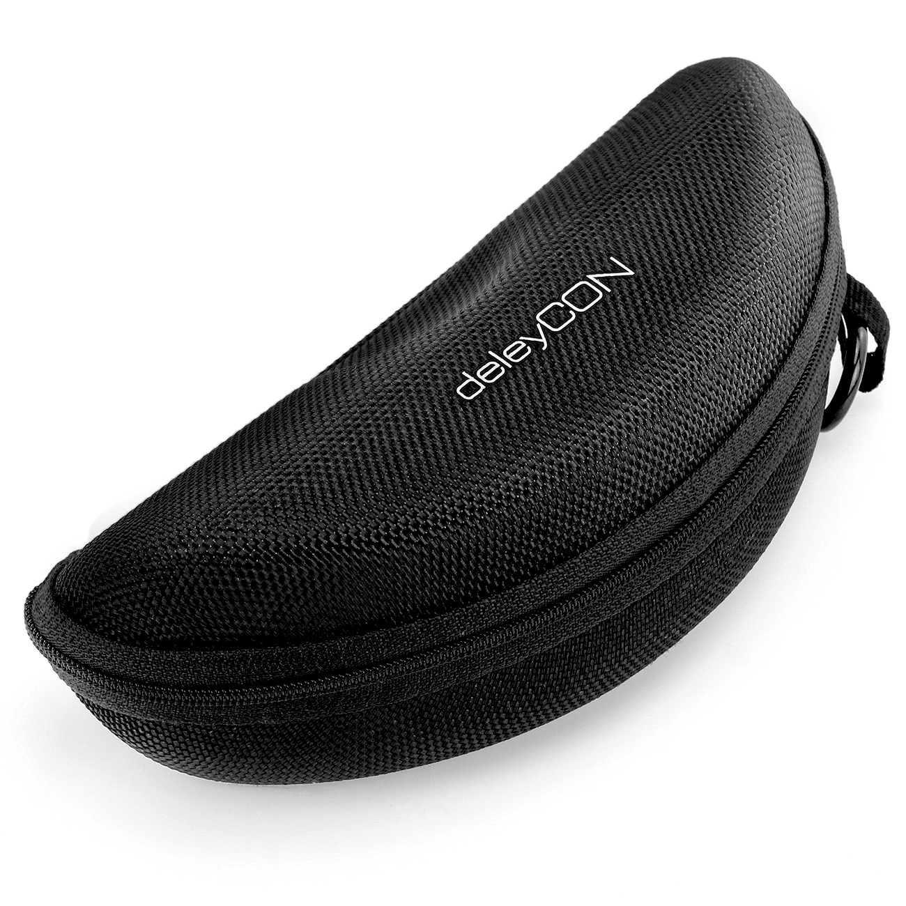 deleyCON Brillenetui Hardcase Hartschalen Etui Brillentasche Brillenbox  Hardcover Tasche Sportbrillen Fahrradbrillen Brillen Lesebrillen  Sonnenbrillen Brillenputztuch - deleyCON