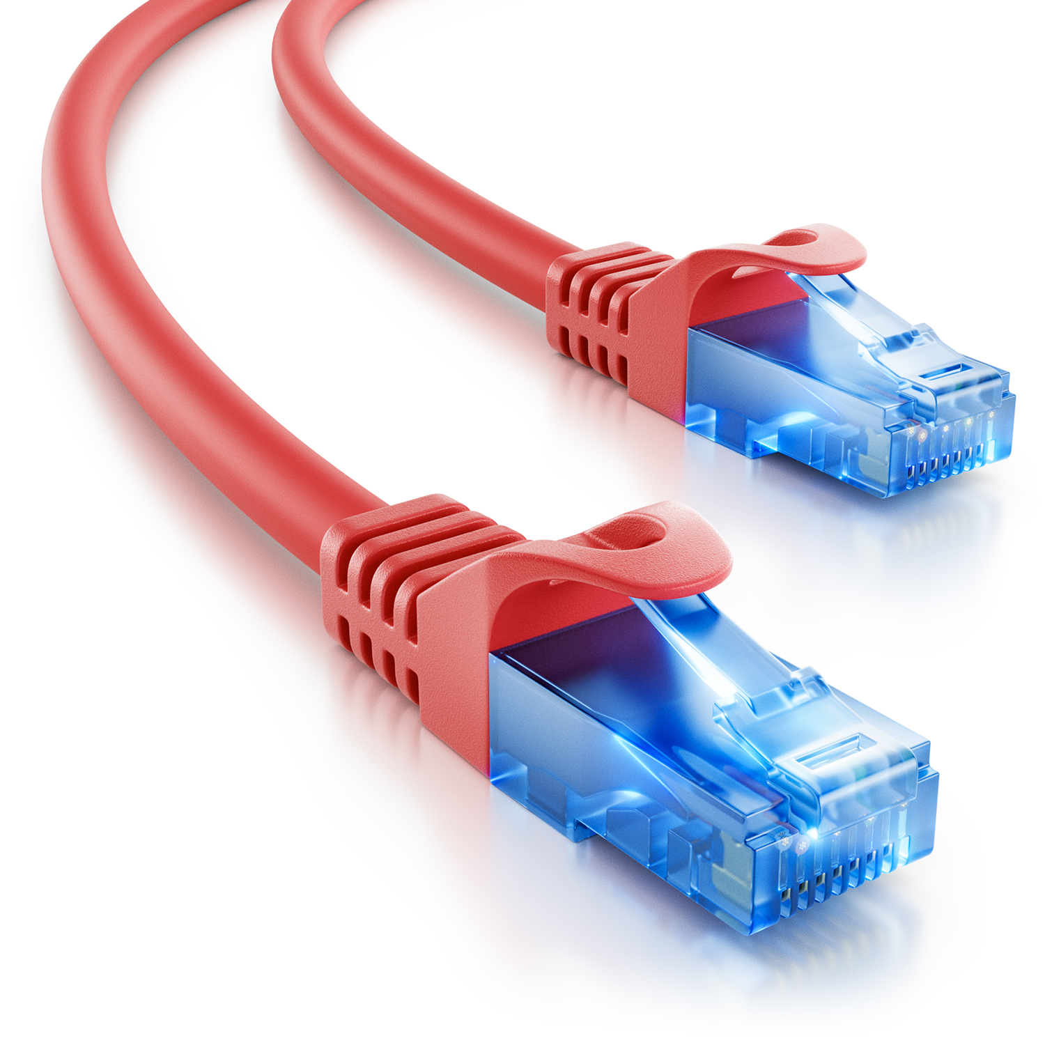 DeleyCON CAT 6 Ethernet Gigabit Lan Netzwerkkabel RJ45 CAT6 Kabel 