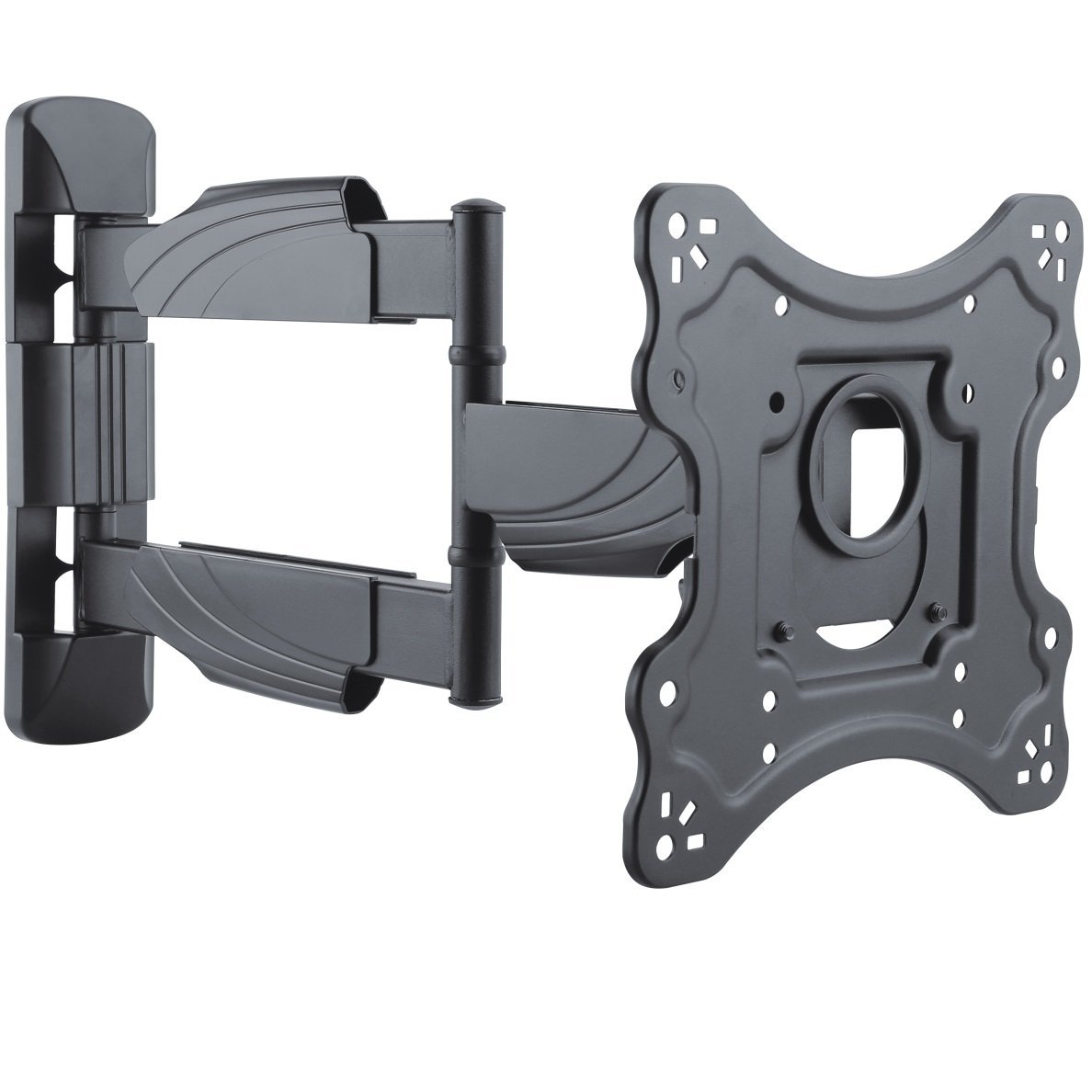 DeleyCON Staffa TV A Muro Universale 23-42 Pollici (58-107cm) Inclinabile - Supporto Per TV LCD LED OLED Fino A 35Kg - VESA 200x200