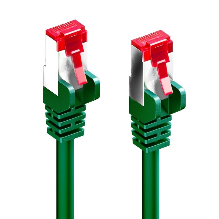 Cavo di rete Ethernet LAN FTP RJ45 Cat.6a verde 3m | Leroy Merlin