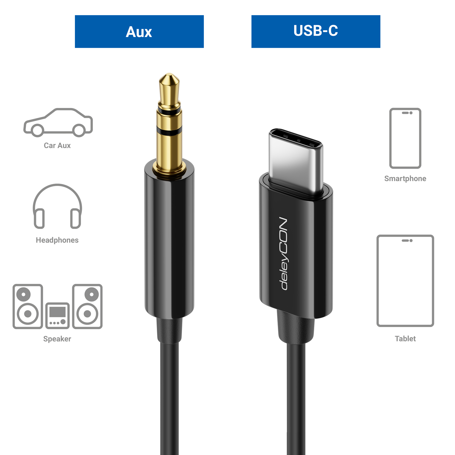 Aux Bluetooth Adapter Dongle Kabel für Auto 3,5 mm Klinke Aux